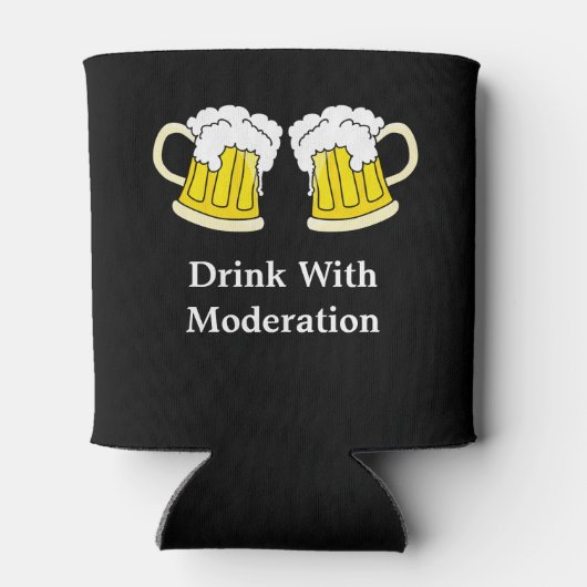 Drink met matiging blikjeskoeler (Achterkant)