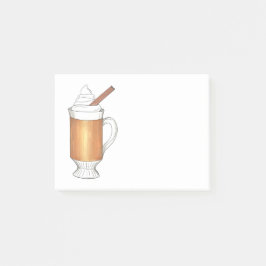 Drink met warme boter Rum Holiday na de kerstdag Post-it® Notes