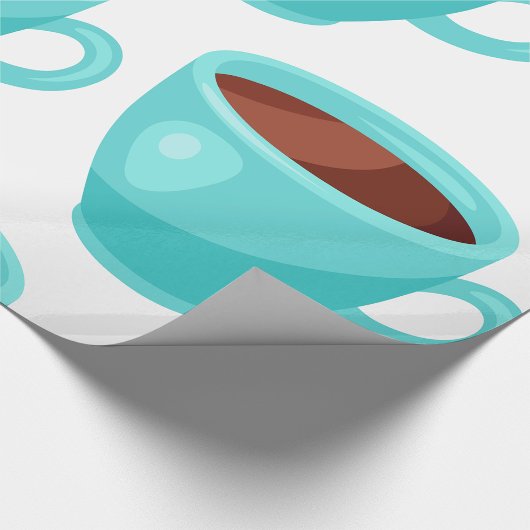 Drink met warme chocolade cadeaupapier