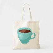 Drink met warme chocolade tote bag (Voorkant)
