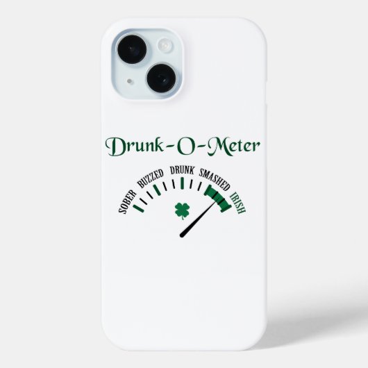 Drink meter Case-Mate iPhone case (Achterkant)