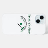 Drink meter Case-Mate iPhone case (Achterkant (horizontaal))