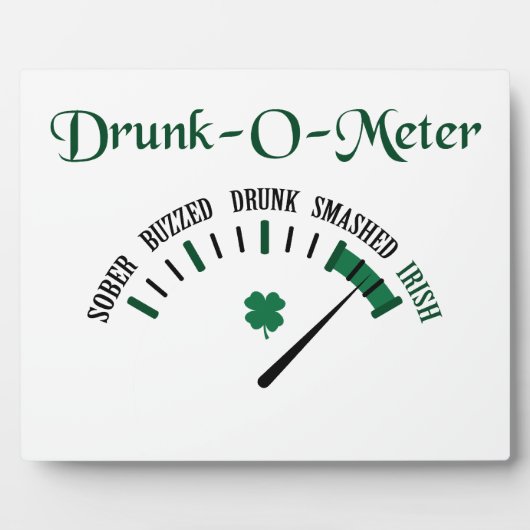 Drink meter fotoplaat (Voorkant)