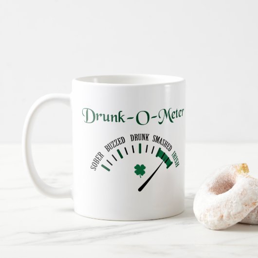 Drink meter koffiemok (Met donut)