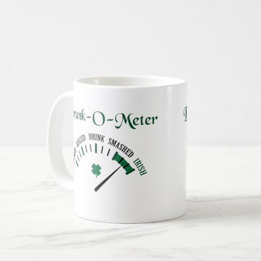Drink meter koffiemok (Voorkant links)