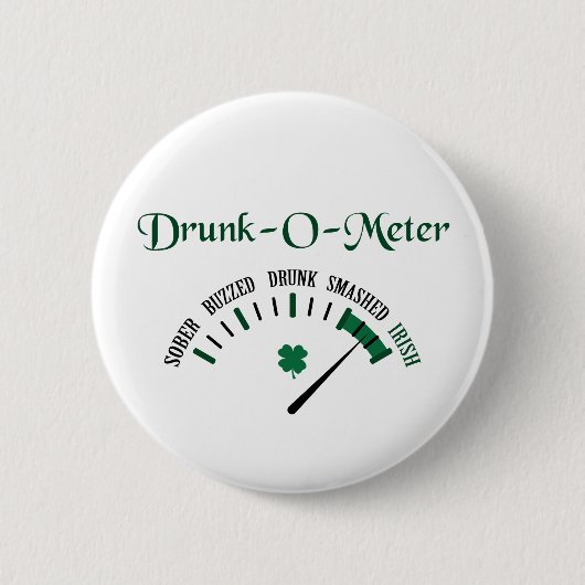 Drink meter ronde button 5,7 cm (Voorkant)