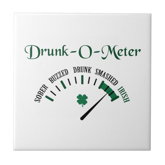 Drink meter tegeltje (Voorkant)