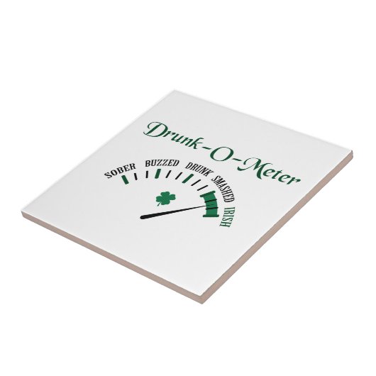 Drink meter tegeltje (Zijkant)