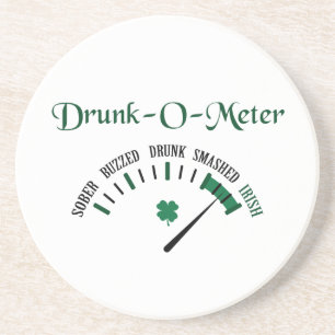 Drink meter zandsteen onderzetter
