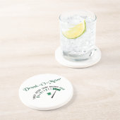 Drink meter zandsteen onderzetter (Zijkant)