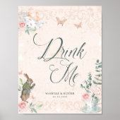 Drink mij |  Alice in Wonderland ontkoppeling Poster (Voorkant)