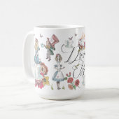 Drink mij | Alice in Wonderland Tea Party Koffiemok (Voorkant links)