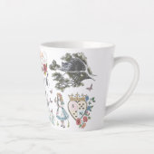 Drink mij |  Alice in Wonderland Tea Party Latte Mok (Rechts)