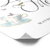 Drink mij |  Alice in Wonderland Tea Party Poster (Hoek)