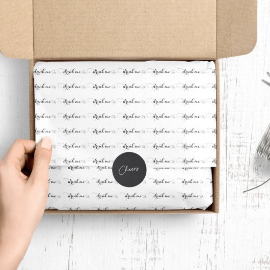 Drink mij Elegant het Weefselpapier van het Manusc Tissuepapier