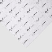 Drink mij Elegant het Weefselpapier van het Manusc Tissuepapier (Detail)