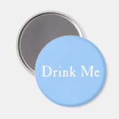 Drink mij Tekst Magneet (Voorkant / Achterkant)