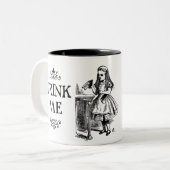 Drink Mij Tweekleurige Koffiemok (Voorkant links)