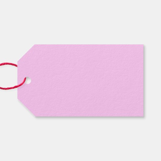 "Drink mij" Wonderland Tea Party Pink Personalized Cadeaulabel (Achterkant Horizontaal)