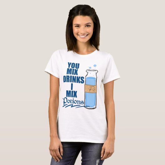 Drink Mixer T-shirt (Voorkant volledig)