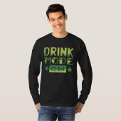 Drink Mode on  Drink Mode activated T-shirt (Voorkant volledig)