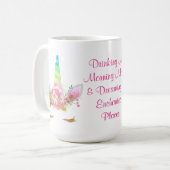 Drink Morning Magic Rainbow Unicorn Koffiemok (Voorkant links)