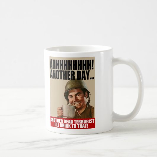 Drink naar de Mok van dode terroristen (Rechts)