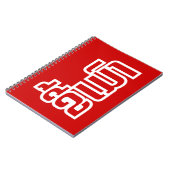 Drink ø Kee Mao in Lao / Laotian Language☐ Notitieboek (Linkerzijde)