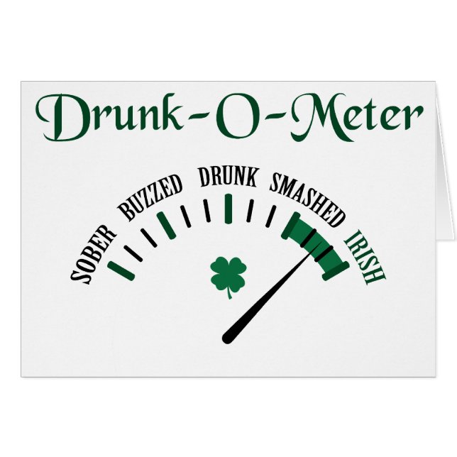 Drink-O-meter (Voorkant Horizontaal)