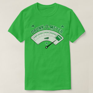 Drink-O-Meter Iers St.Patrick's Day T-shirt