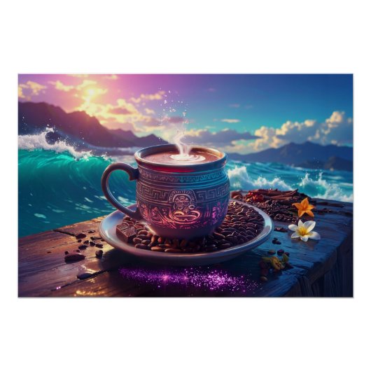 DRINK OF THE GODS - COCOA PERFECT POSTER (Voorkant)