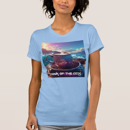 DRINK OF THE GODS - COCOA T-SHIRT (Voorkant)