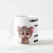 Drink om de mok wakker te maken (Voorkant links)