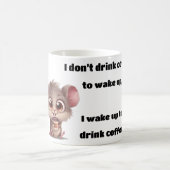 Drink om de mok wakker te maken (Center)