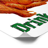 Drink omhoog, B**** Poster (Hoek)