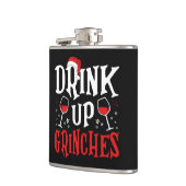 Drink omhoog Citaatfles Heupfles (Links)