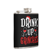 Drink omhoog Citaatfles Heupfles (Rechts)