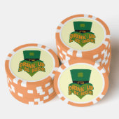 "Drink omhoog en wees Iers!" pokerchips (Opstapeling)
