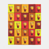 Drink omhoog fleece deken (Voorkant)