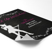 Drink omhoog heksen handtekening Drink Poster (Hoek)