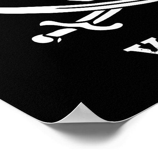 Drink omhoog, ik hoor, joh. Poster (Hoek)