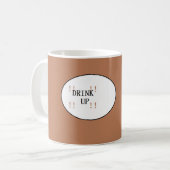 Drink omhoog koffiemok (Voorkant links)