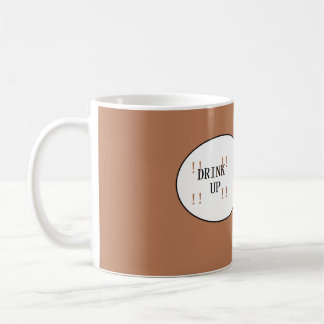Drink omhoog koffiemok