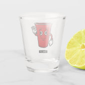 Drink omhoog shot glas (Achterkant)