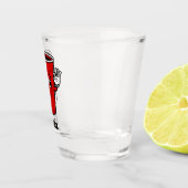 Drink omhoog shot glas (Rechts)