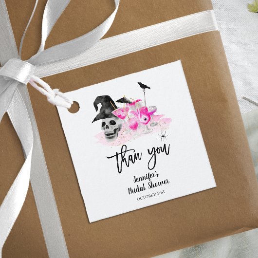 Drink omhoog Vrijgezellenfeest van Whitches Bedankjes Labels