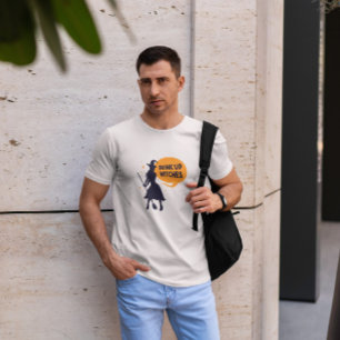 Drink omhoog Witches Funny Halloween Drink Citaat T-shirt