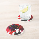 Drink Onderzetter van lentesprot (Zijkant)