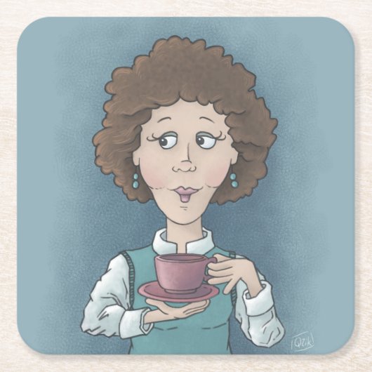 Drink Onderzetter voor theeprek (Voorkant)