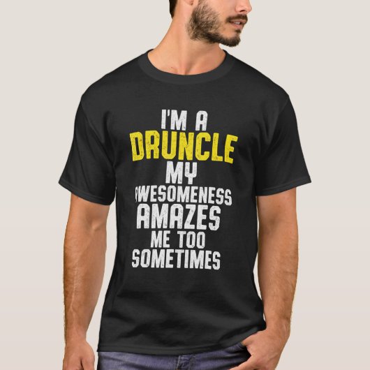 Drink oom Drink Druncle _6 T-shirt (Voorkant)